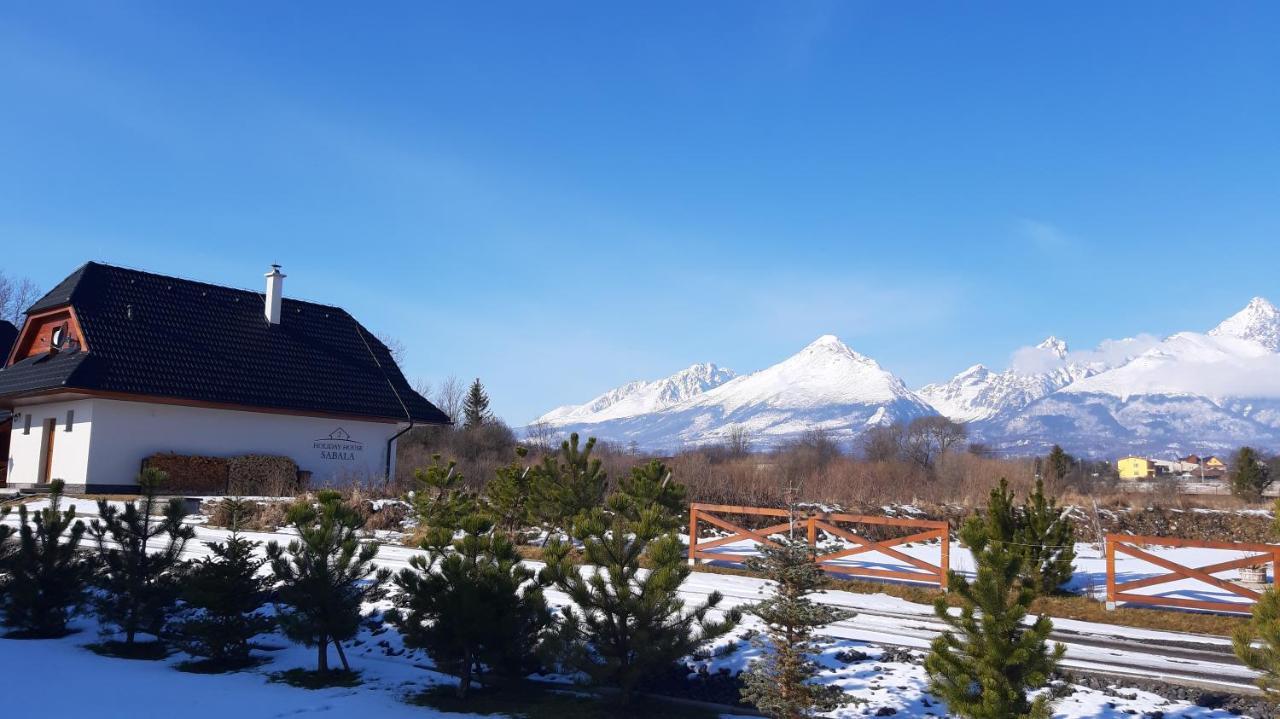 Holiday House Sabala 2 Stará Lesná エクステリア 写真